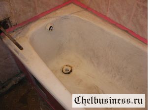 Реставрация и восстановление старых ванн.