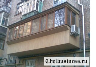 Остекление балконов.