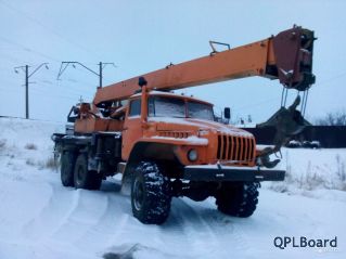 Аренда Автокрана Урал 14 тонн 14 метров
