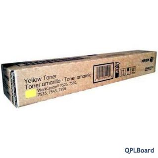 Тонер-картридж Xerox WC 7525/7530/7535/7545/7556/7830/7855 жёлтый (006R01510/006R01518)